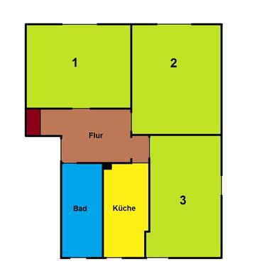 Foto - 3 Zimmer Etagenwohnung zum Kaufen in Marburg