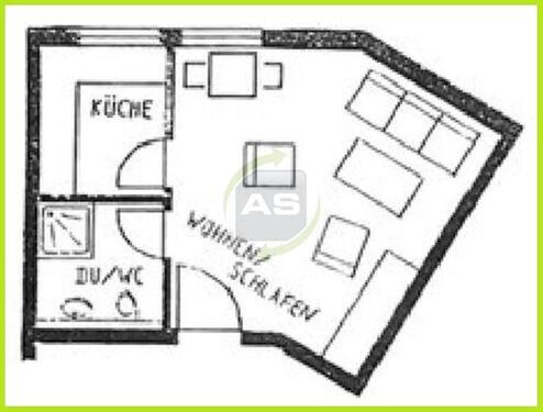 Foto - Etagenwohnung zur Miete in Reinsdorf
