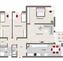 4 Zimmer Wohnung zu vermieten - 760,00&nbsp;EUR Kaltmiete, ca.&nbsp; 94,00&nbsp;m&sup2; in Minden (PLZ: 32429) Bölhorst
