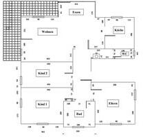 4-Zimmer-Wohnung mit Küche und Bad zu vermieten - Gundersheim