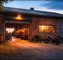 Motorradstellplatz – Motorrad im geschlossenen Raum in Ahrensfeld - Berlin Lichtenberg