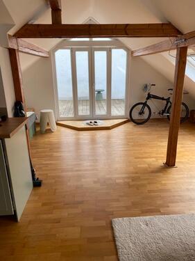 Foto - Möblierte 1-Zimmer Dachterassenwohnung in Unterbilk