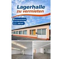 TOP Lagerhalle + Stellplatz zu vermieten in 97892. 240m² - Kreuzwertheim