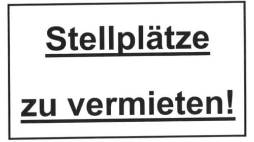 Foto - Stellplatz, Hallenstellplatz für Wohnwagen Boot o.ä.