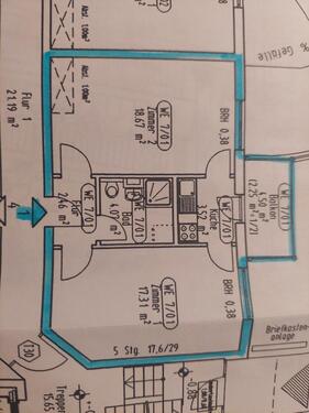 Foto - Wohnung Marburg Südviertel - 650,00&nbsp;EUR Kaltmiete, ca.&nbsp; 50,00&nbsp;m&sup2;