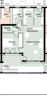 Foto - 2 Zimmer Etagenwohnung zur Miete in Darmstadt