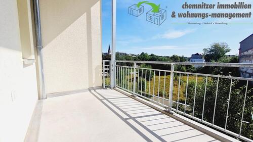 Foto - Moderne 4-Raum-Etagenwohnung mit Balkon, Tageslichtbad & Gäste-WC im Chemnitzer Zentrum