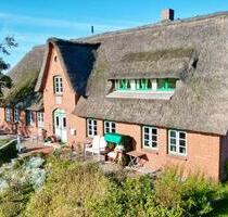 Reetdachanwesen auf Pellworm, Pferdehaltung möglich