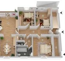Moderne, ruhige und große Eigentumswohnung im Grünen - vermietet - Wartenberg-Rohrbach