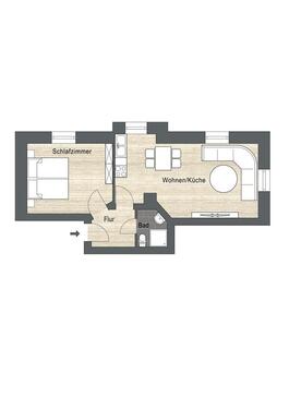 Foto - 2 Zimmer Etagenwohnung zur Miete in Dresden