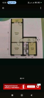 Foto - Wohnung ab sofort 2 Raumwohnung