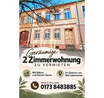 geräumige 2 Zimmerwohnung in Bad Liebenwerda zu vermieten