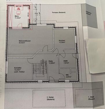 Foto - 3 Zimmer EG im Zweifamilienhaus mit Garten