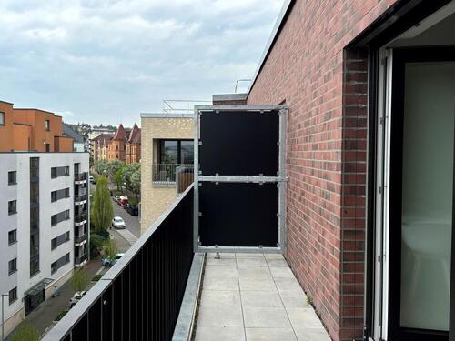 Foto - Neubau 2023 - Möbliertes 1 Zimmer-Apartment mit Dachterrasse - Typ D7 - Stichstraße - Ab 6 Monaten
