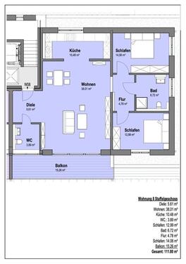 Foto - 2 Zimmer Etagenwohnung in Lage