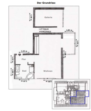 Foto - 2.5 Zimmer Dachgeschoßwohnung zur Miete in Haar