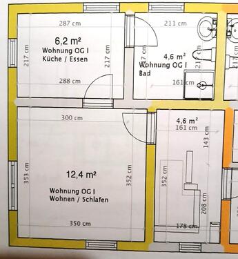 Foto - 1.5 Zimmer Etagenwohnung in Grünstadt