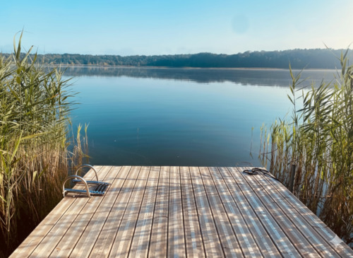 Foto - Holzbungalow mit eigenem Seezugang am Wutzsee