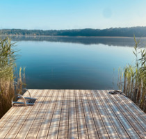 Holzbungalow mit eigenem Seezugang am Wutzsee - Lindow (Mark)