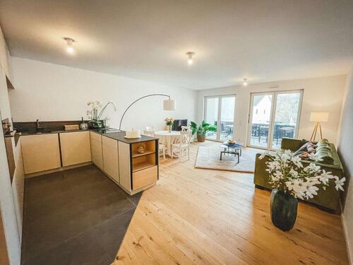 Foto - Bingen-Stadt - (Teil-)Möblierte 3ZKB Neubau-Wohnung mit großem Balkon