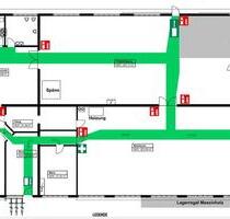 Produktionshalle Gewerbehalle – beheizt – ca.765 m² - ebenerdig - Petershagen