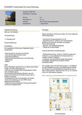 Foto - Mietwohnung - 1.126,00&nbsp;EUR Kaltmiete, ca.&nbsp; 81,00&nbsp;m&sup2;