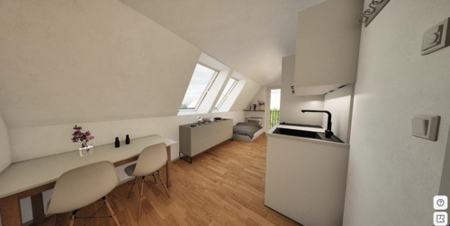 Foto - Studentenwohnung 1 Zimmer am englischen Garten + Fitnessraum