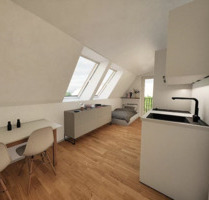 Studentenwohnung 1 Zimmer am englischen Garten + Fitnessraum - München Ramersdorf-Perlach