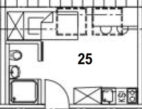 Foto - Dachgeschoßwohnung in München zur Miete