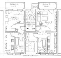 2-Raum Wohnung mit Balkon im 2. OG WE06 - Weißenfels