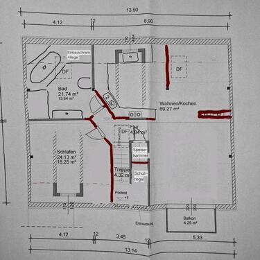 Foto - 4 Zimmer Maisonettenwohnung in Dessau-Roßlau
