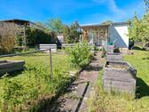 Foto - Kleingarten mit Domblick, Erfurt- Marbach