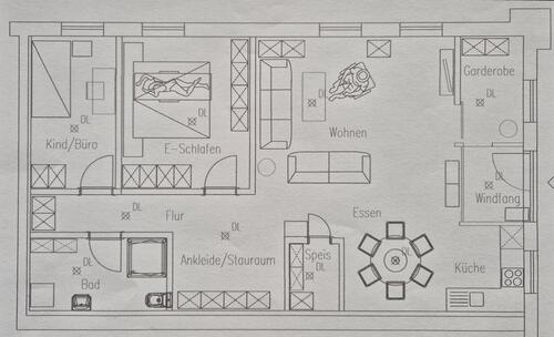Foto - 3 Zimmer Etagenwohnung zur Miete in Waldkirchen