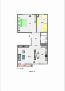 Foto - 3-Zimmer Wohnung in Zentraler Lage von Neussq Herz!!