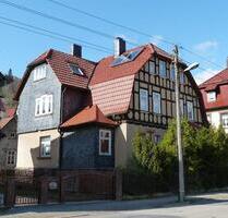 Stadtvilla und Obstgarten in zentraler Lage, Gewerbeteil - Steinbach-Hallenberg
