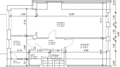 Foto - 2-Zimmer Dachgeschosswohnung in zentraler Lage in Cuxhaven