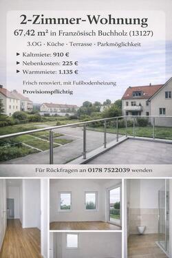 Foto - 2 Zimmer Wohnung in Französisch Buchholz