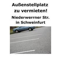 Außenstellplatz in zentraler Lage zu vermieten - Schweinfurt Gartenstadt