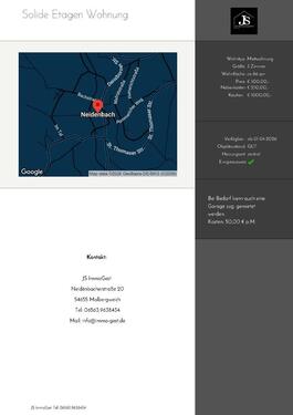 Foto - 3.5 Zimmer Etagenwohnung zur Miete in Badem