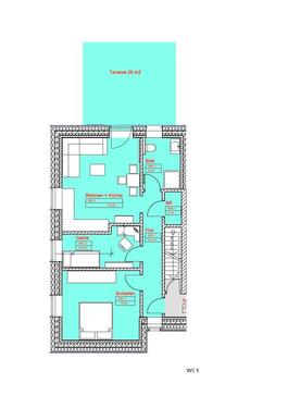 Foto - 3 Zimmer Erdgeschoßwohnung zur Miete in Oberndorf