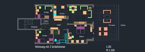 Foto - 4,5 Zimmerwohnung Gummersbach Stadtmitte vollständig renoviert