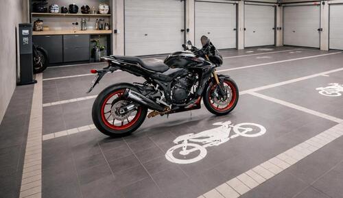 Foto - Motorrad Stellplatz Sammelgarage