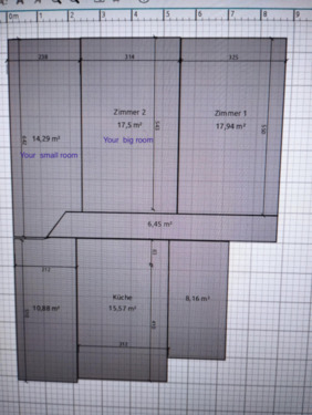 Foto - 2 WG Zimmer 31m^2 von 90m2 Home Office teilmöbliert möglich