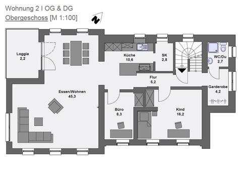 Foto - Etagenwohnung zur Miete in Neuhäusel