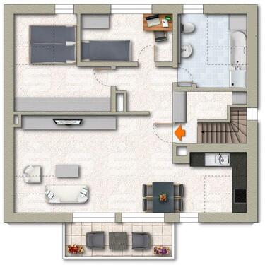 Foto - 3-Zimmer DG-Wohnung Freiburg-Wiehre