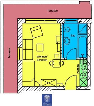 Foto - 1 Zimmer Etagenwohnung zur Miete in Bischofswerda