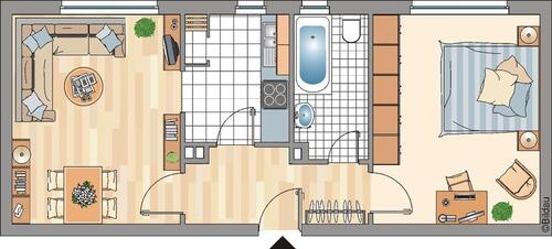 Foto - 2 Zimmer Etagenwohnung zur Miete in Essen