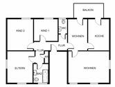 Foto - Charmante 4-Zimmer-Etagenwohnung in Bergkamen