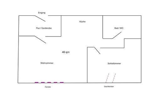 Foto - 2.5 Zimmer Etagenwohnung zur Miete in Schmölln