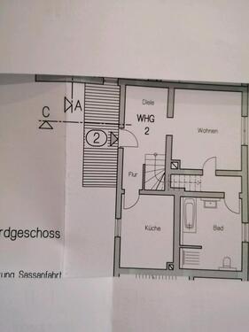 Foto - 2 Zimmer Etagenwohnung in Hirschaid